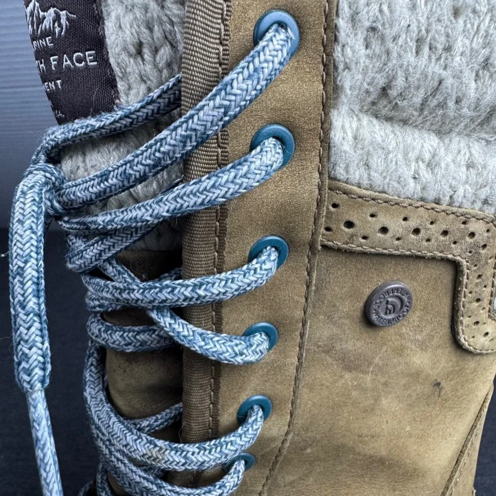 The North Face Women's Winter Snow Boots Insulated‎ Waterproof Cozy Tan Size 7